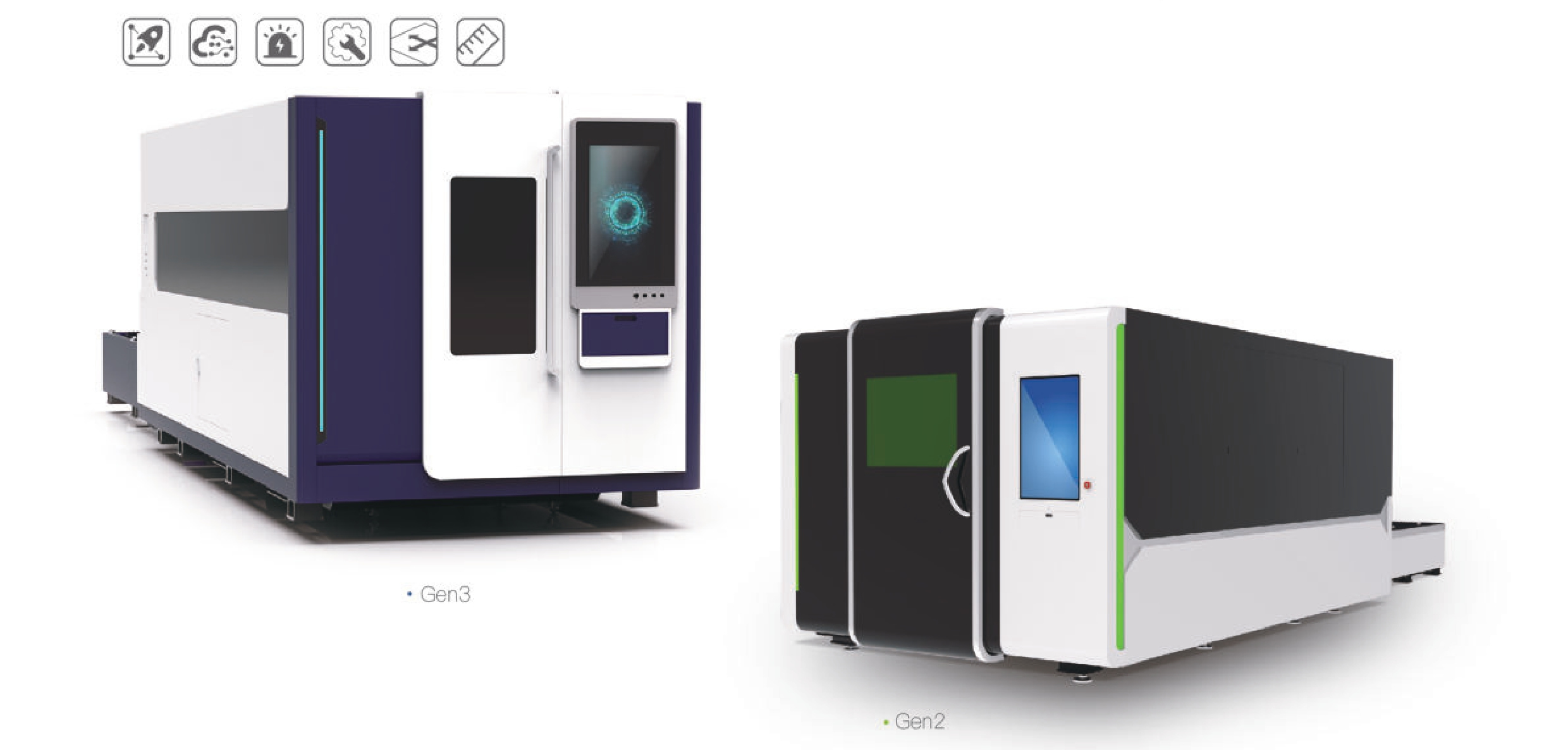 LF-PE Protective Enclosed Fiber Laser Cutting Machine