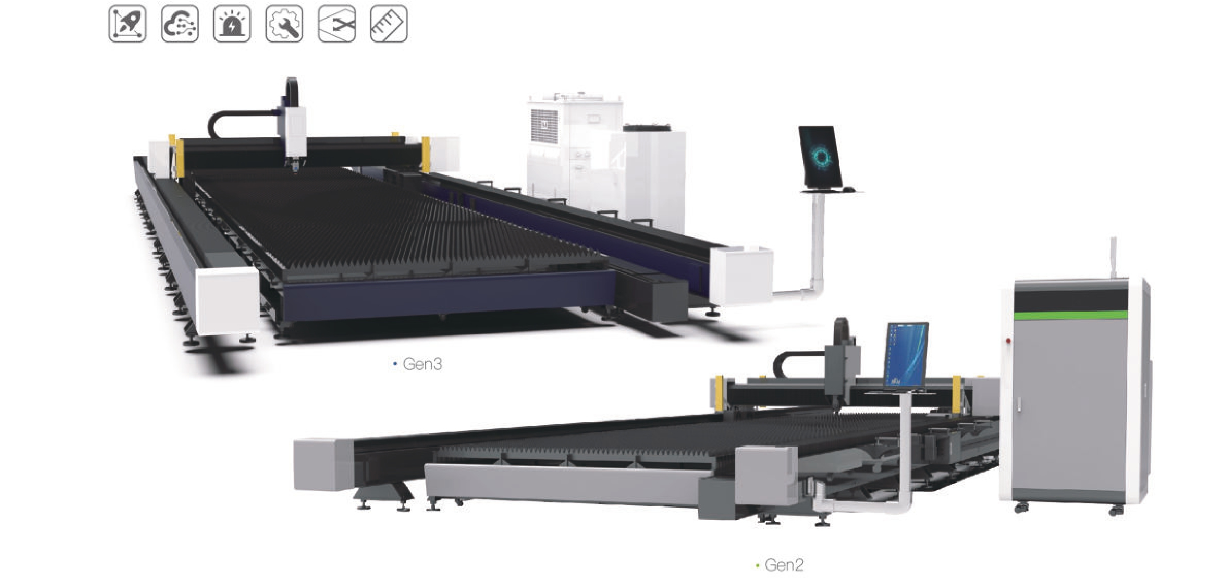 LF-L Large Size Fiber Laser Cutting Machine