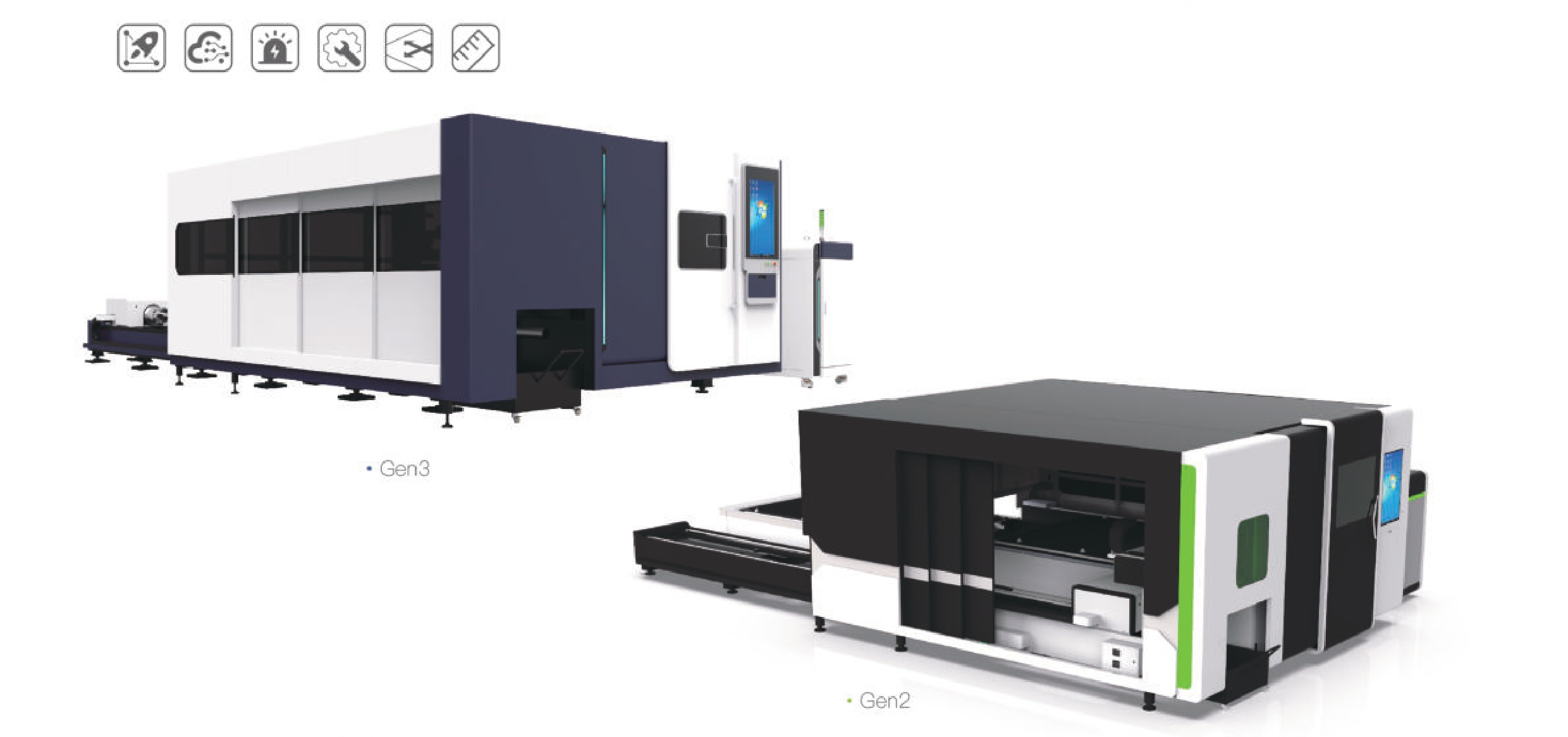 LF-STP Enclosed Sheet and Tube Laser Cutting Machine